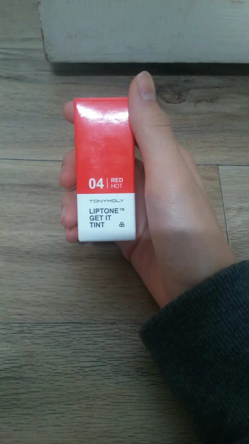 선택된 언니의파우치 리뷰 이미지 - [립톤 겟 잇 틴트 [04호 레드핫]]