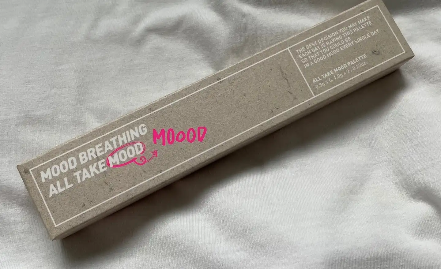 올 테이크 무드 팔레트 [01 들숨에 음영 날숨에 그윽함]