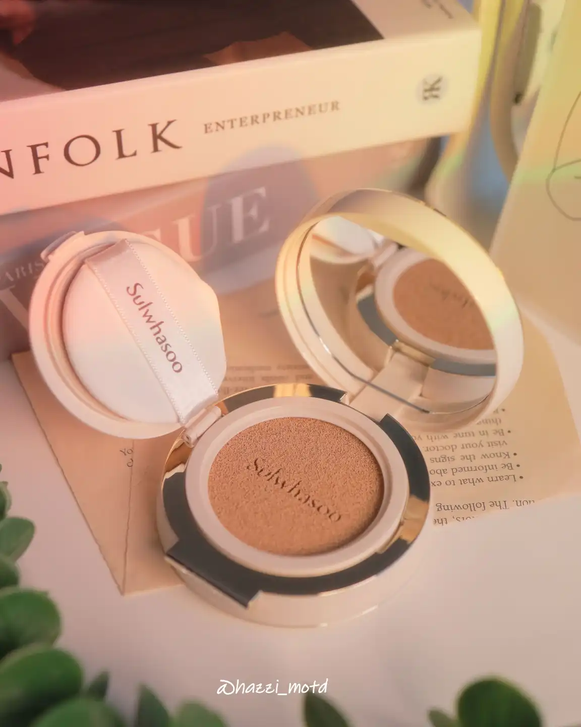 언니의파우치 리뷰 이미지 5 - [뉴 퍼펙팅 쿠션 [21N1]]