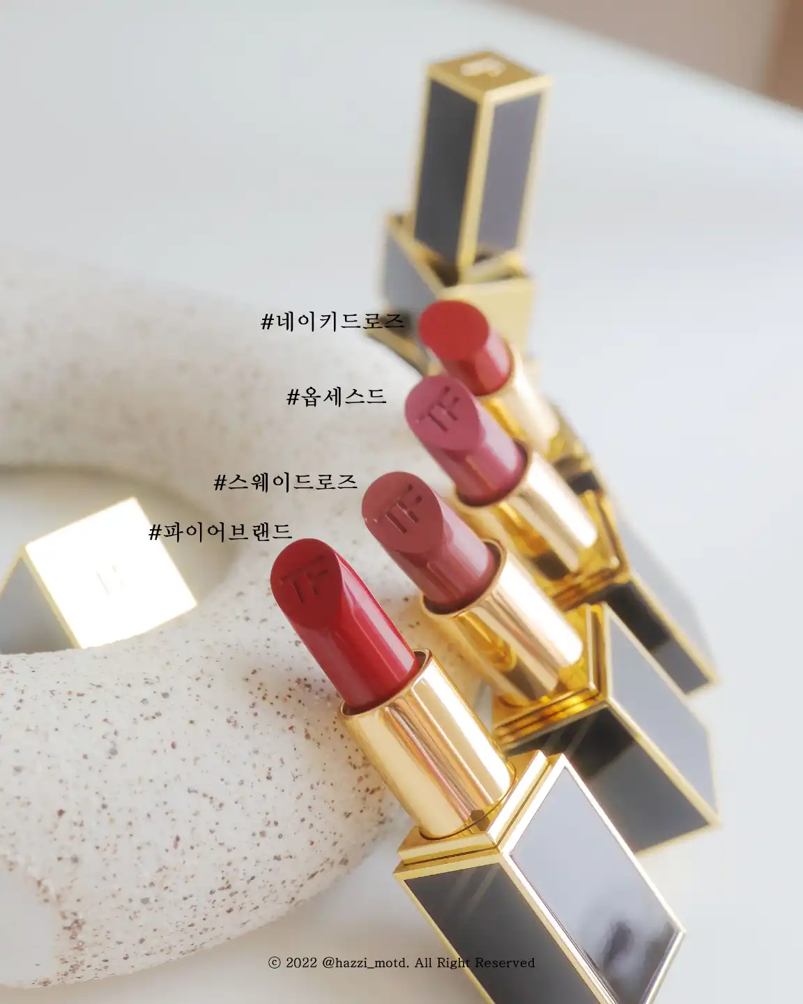 언니의파우치 리뷰 이미지 4 - [립 컬러 매트 [파이어브랜드]]