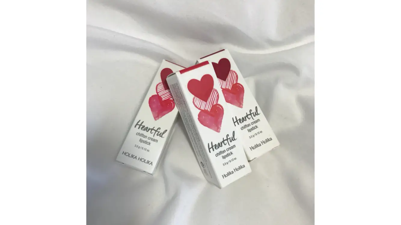 선택된 언니의파우치 리뷰 이미지 - [하트풀 쉬폰 립스틱 [RD02 사과슈]]