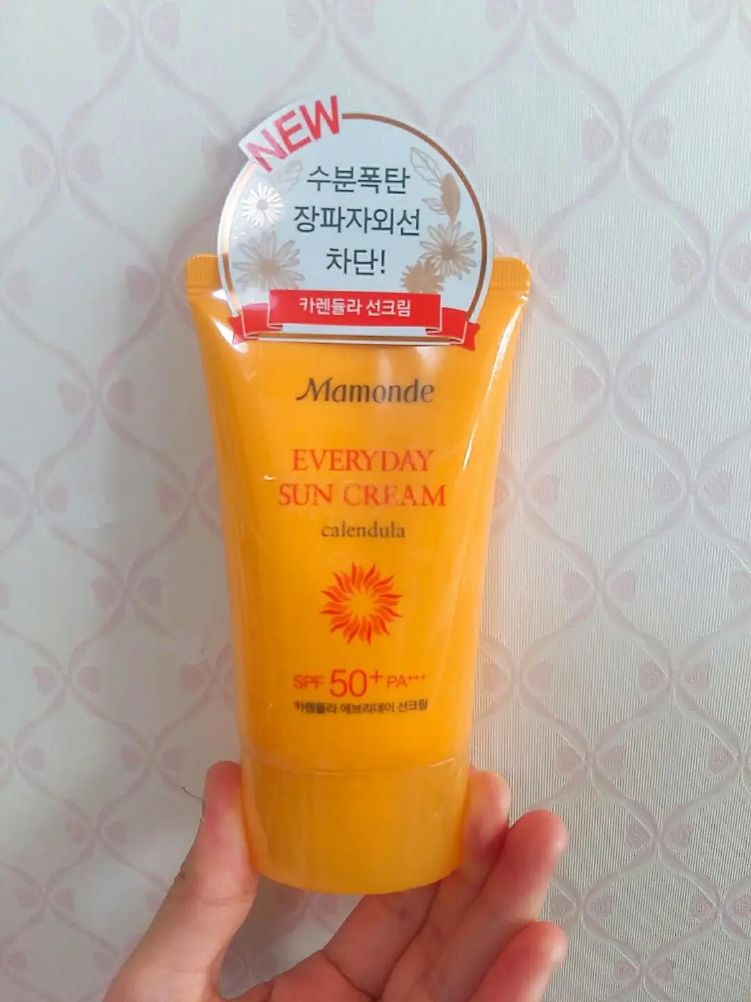 선택된 언니의파우치 리뷰 이미지 - [카렌듈라 에브리데이 선크림 ]