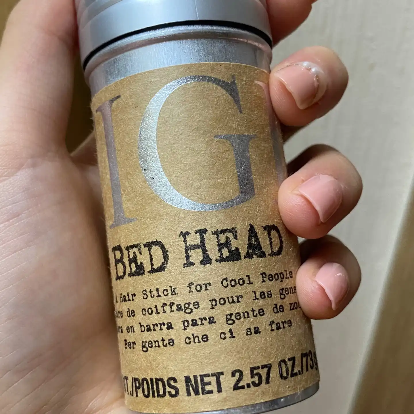 티지 베드헤드 헤어 스틱왁스