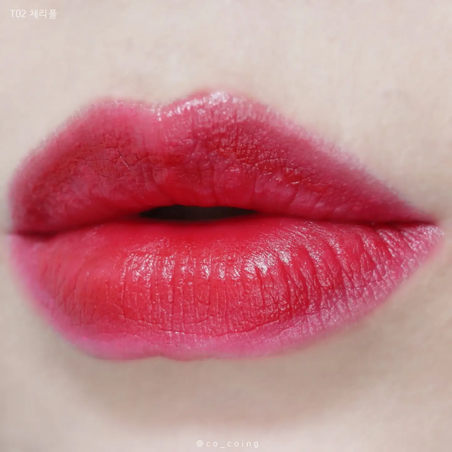 선택된 언니의파우치 리뷰 이미지 - [매트 립 타투 틴트 [T02 체리풀]]