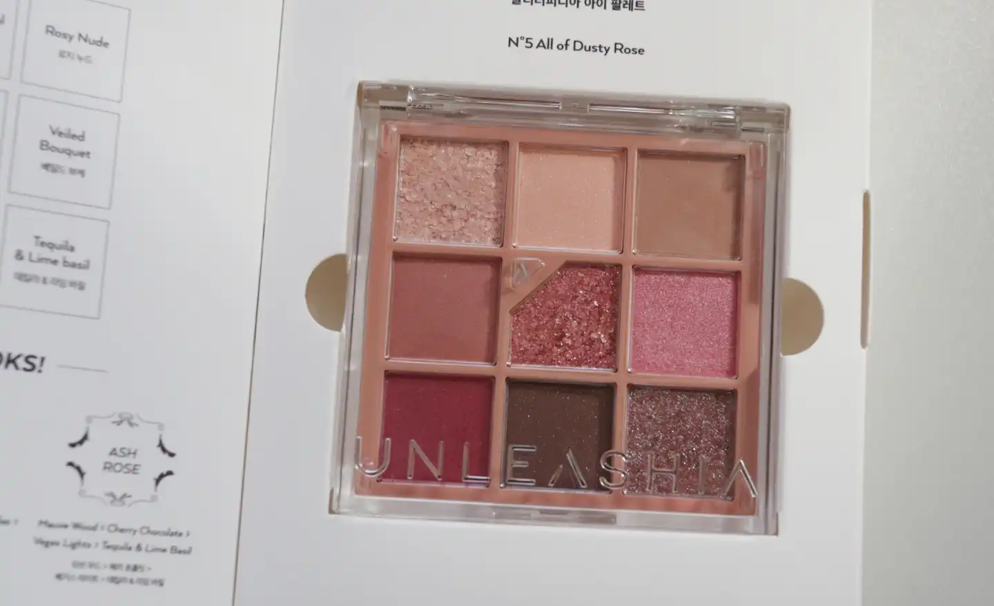 글리터피디아 아이 팔레트 [N5 올 오브 더스티 로즈]