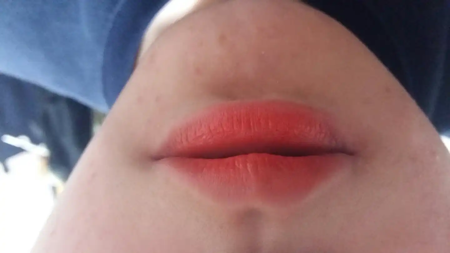 언니의파우치 리뷰 이미지 3 - [페이스잇 레슨 아티스트 터치 립스틱 모이스처 OR203]