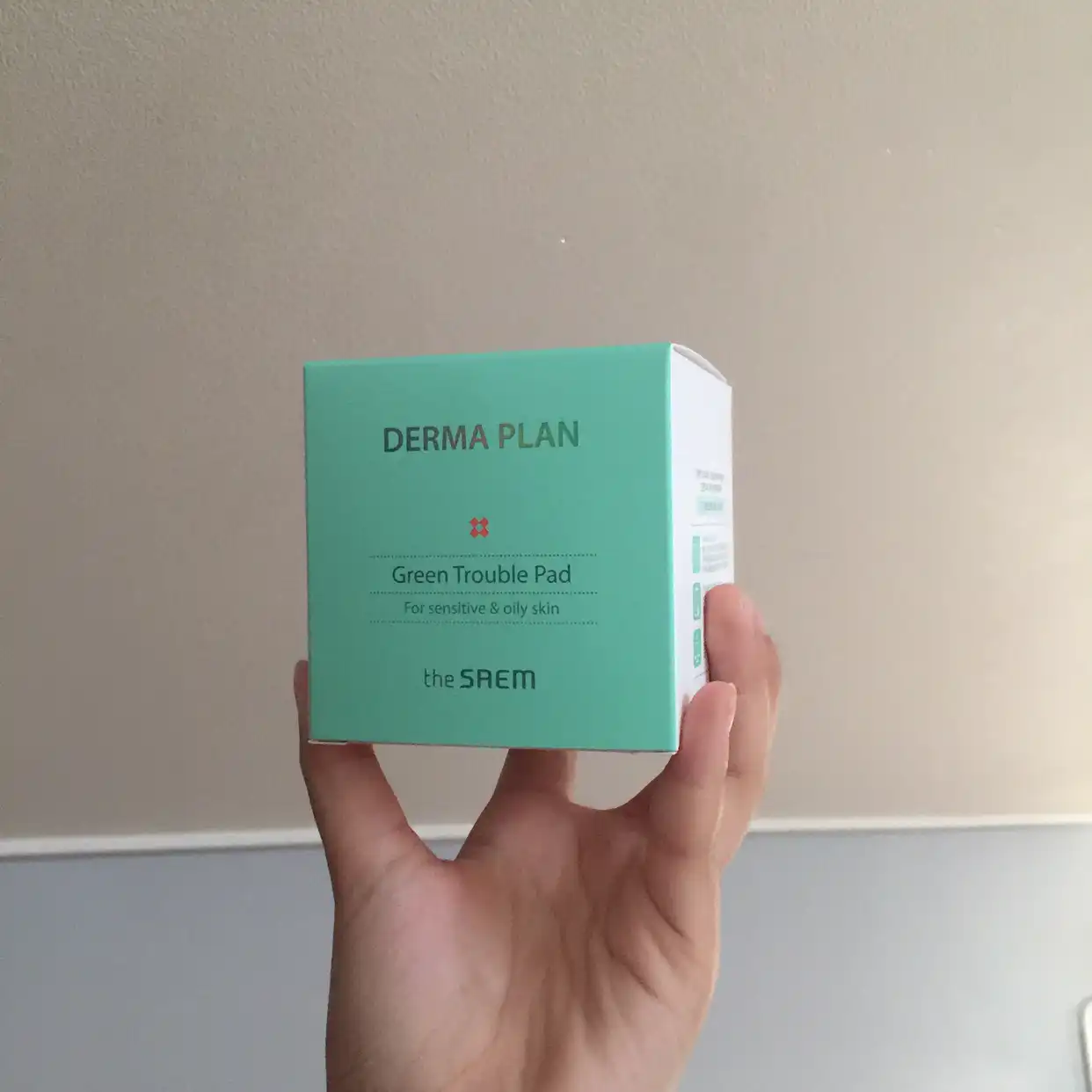 더마 플랜 그린 트러블 패드