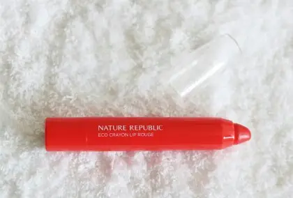 선택된 언니의파우치 리뷰 이미지 - [에코 크레용 립루즈 [03 피치코랄]]