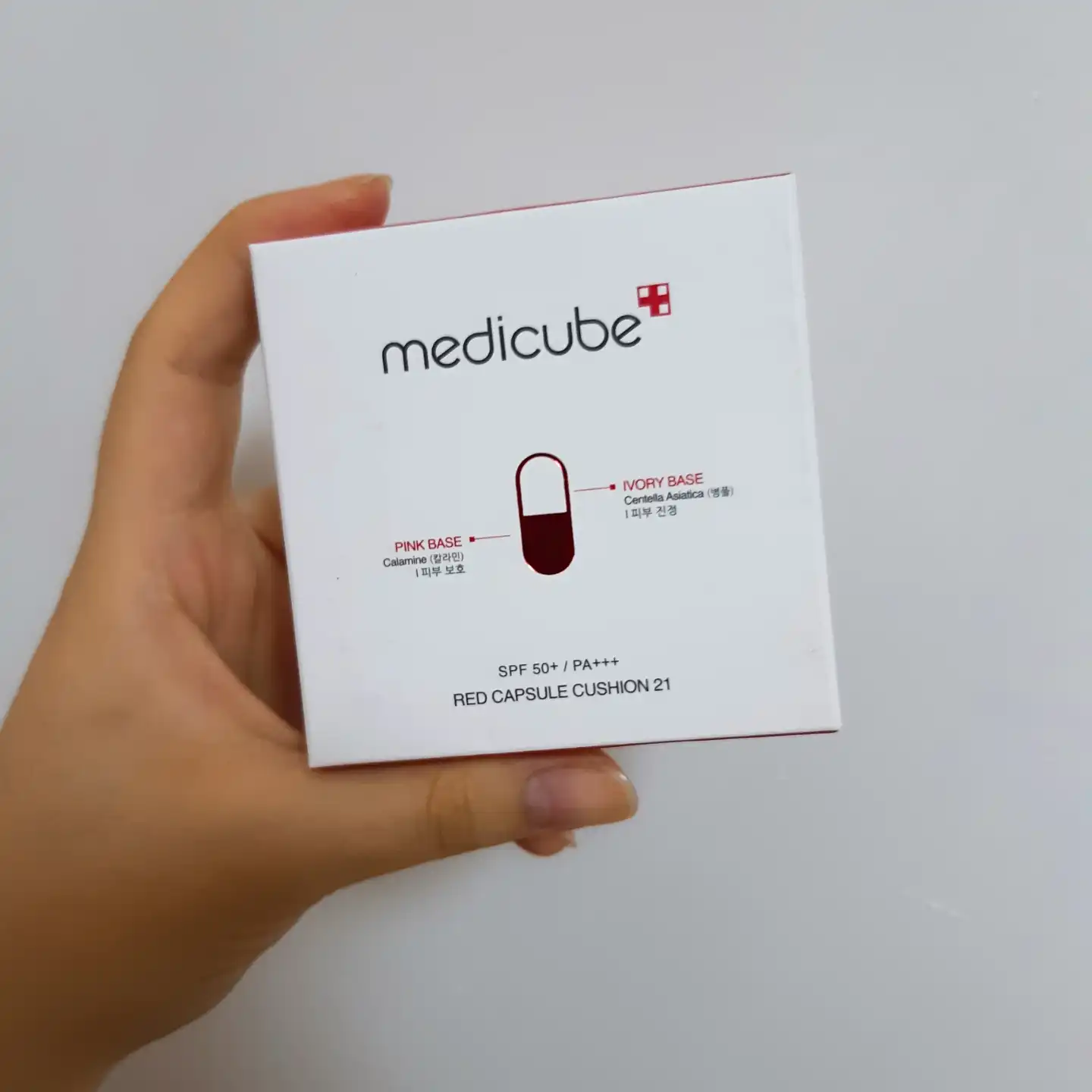 레드 캡슐 쿠션 [21호 라이트 베이지]
