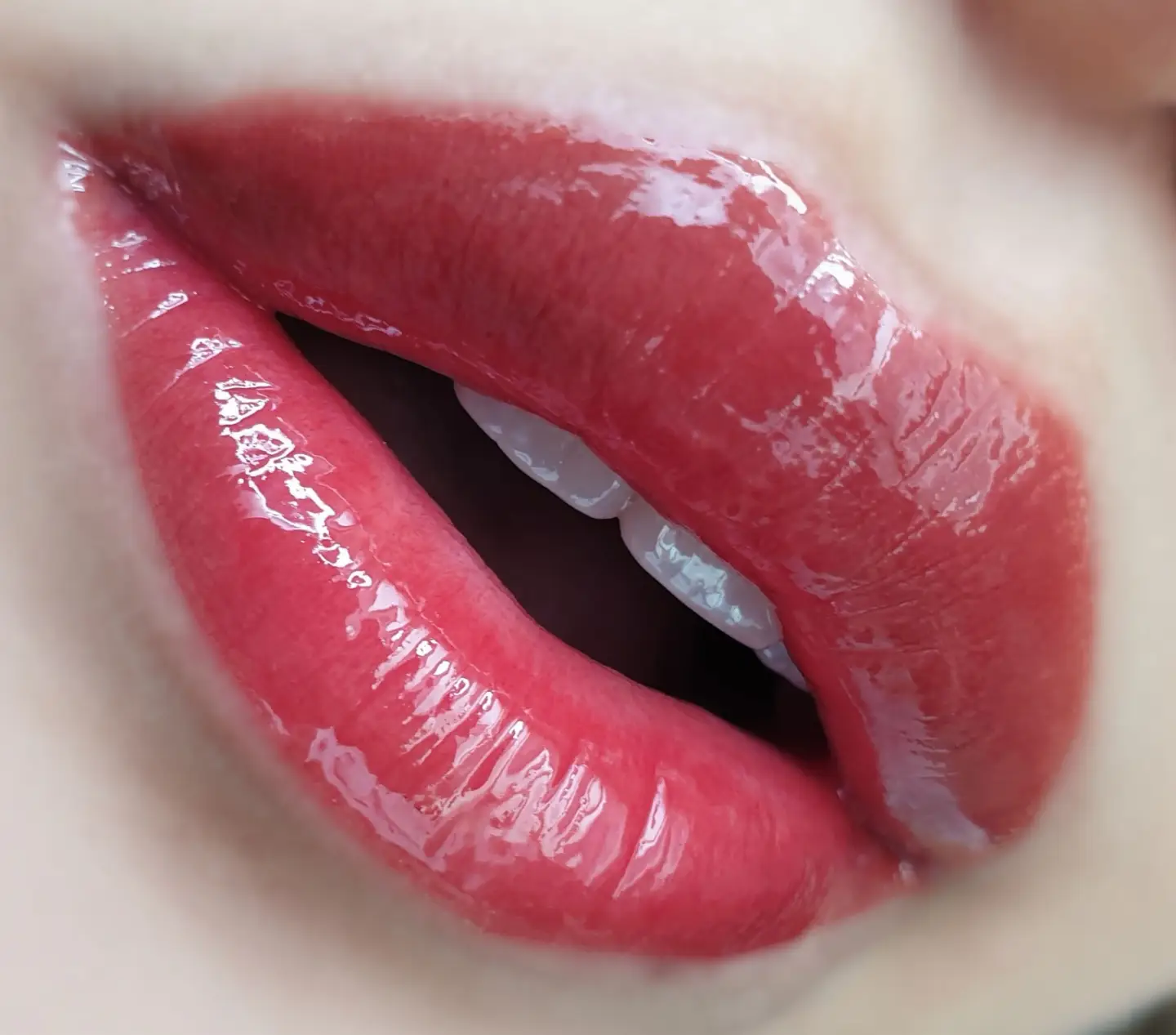 선택된 언니의파우치 리뷰 이미지 - [글라스 루즈 틴트 [PK001 헤이지로즈]]