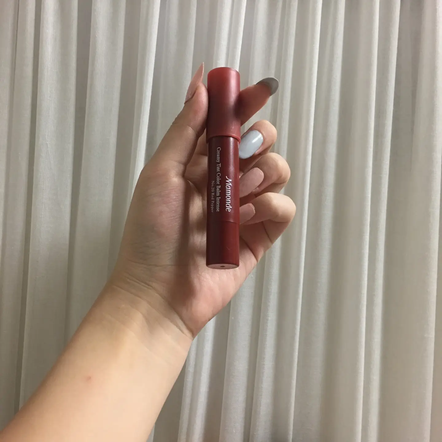 선택된 언니의파우치 리뷰 이미지 - [크리미 틴트 컬러 밤 인텐스 [20호 레드페퍼]]