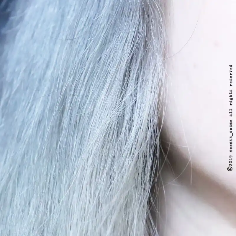 언니의파우치 리뷰 이미지 17 - [케라틴 헤어컬러 [애쉬 그레이]]