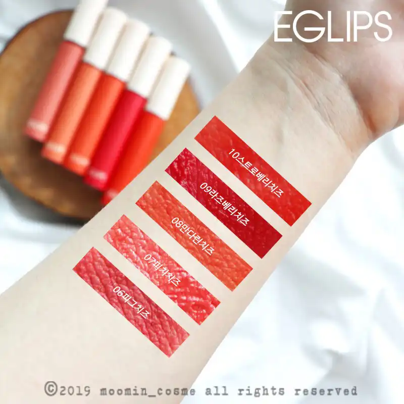 언니의파우치 리뷰 이미지 4 - [벨벳 핏  틴트[10 스트로베리 치즈]]