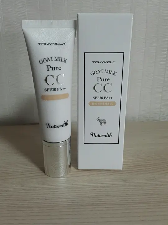 선택된 언니의파우치 리뷰 이미지 - [내추럴스 산양유 맑은 씨씨크림 SPF30 PA++ (베이지밀크)]