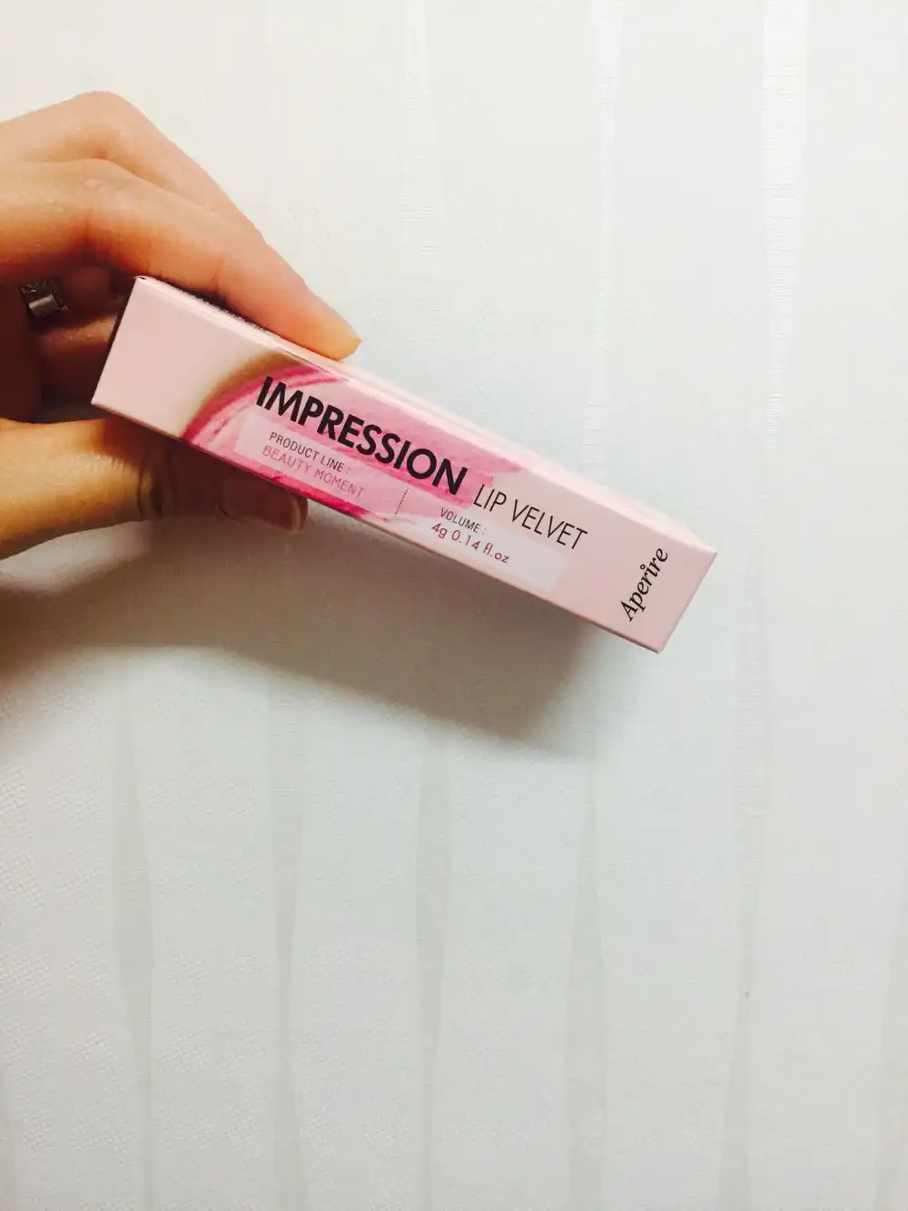 언니의파우치 리뷰 이미지 2 - [임프레션 립 벨벳 [402 레드가넷]]