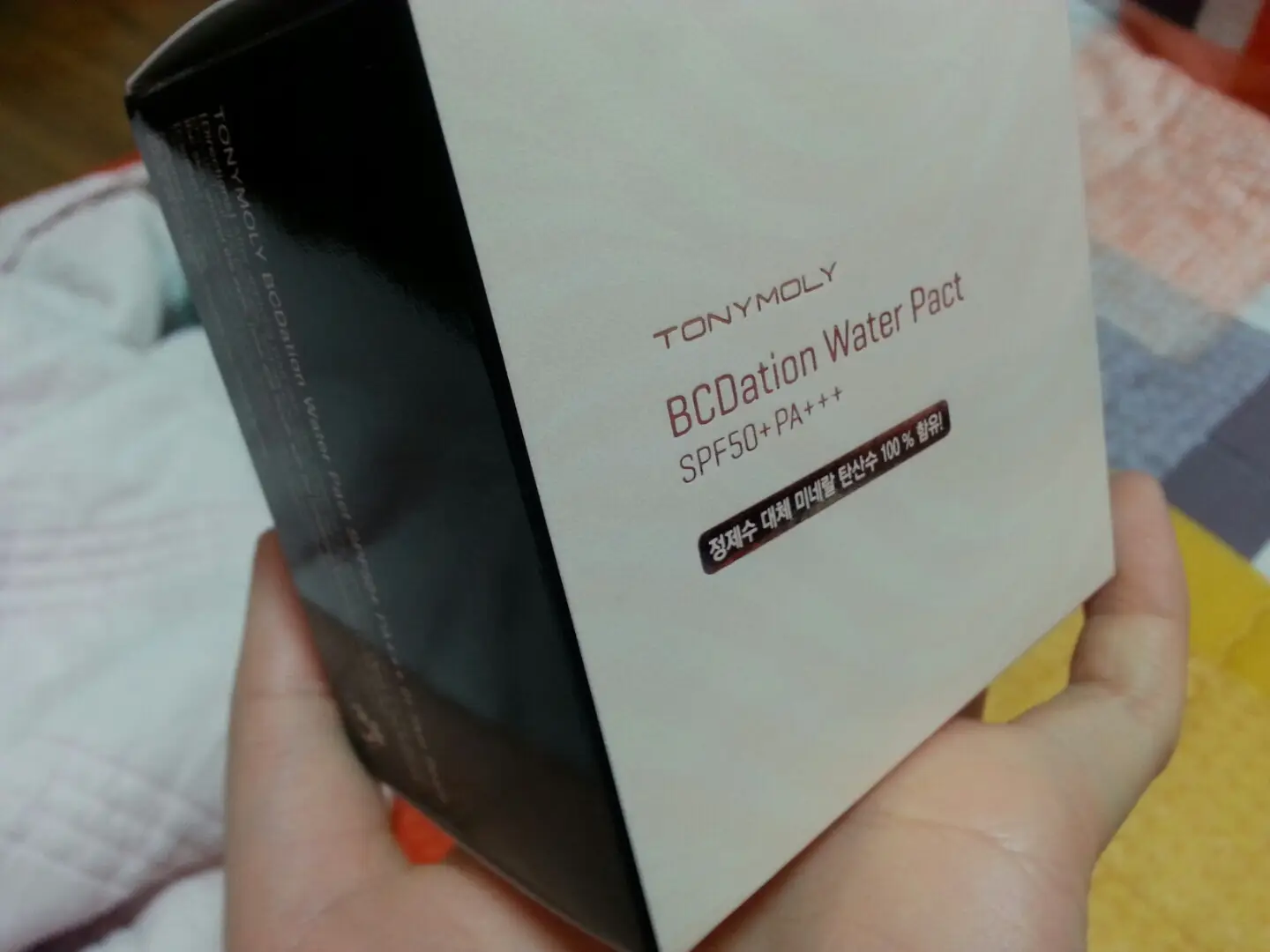 선택된 언니의파우치 리뷰 이미지 - [비씨데이션 샘물 팩트 SPF50+ PA+++ (스킨베이지)]