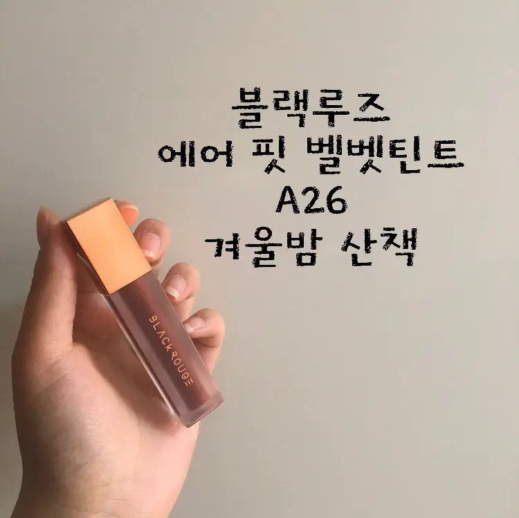 선택된 언니의파우치 리뷰 이미지 - [에어 핏 벨벳틴트5 [A26 겨울밤산책]]