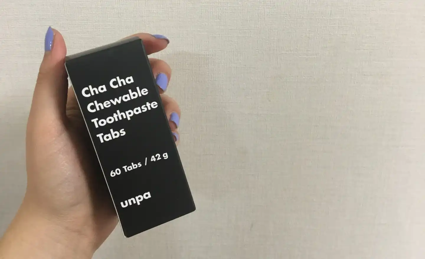 차차 츄어블 고체치약