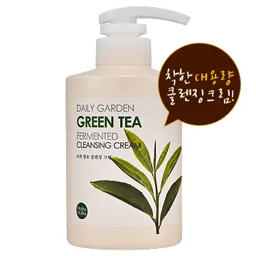 데일리 가든 녹차 발효 클렌징 크림(대용량)