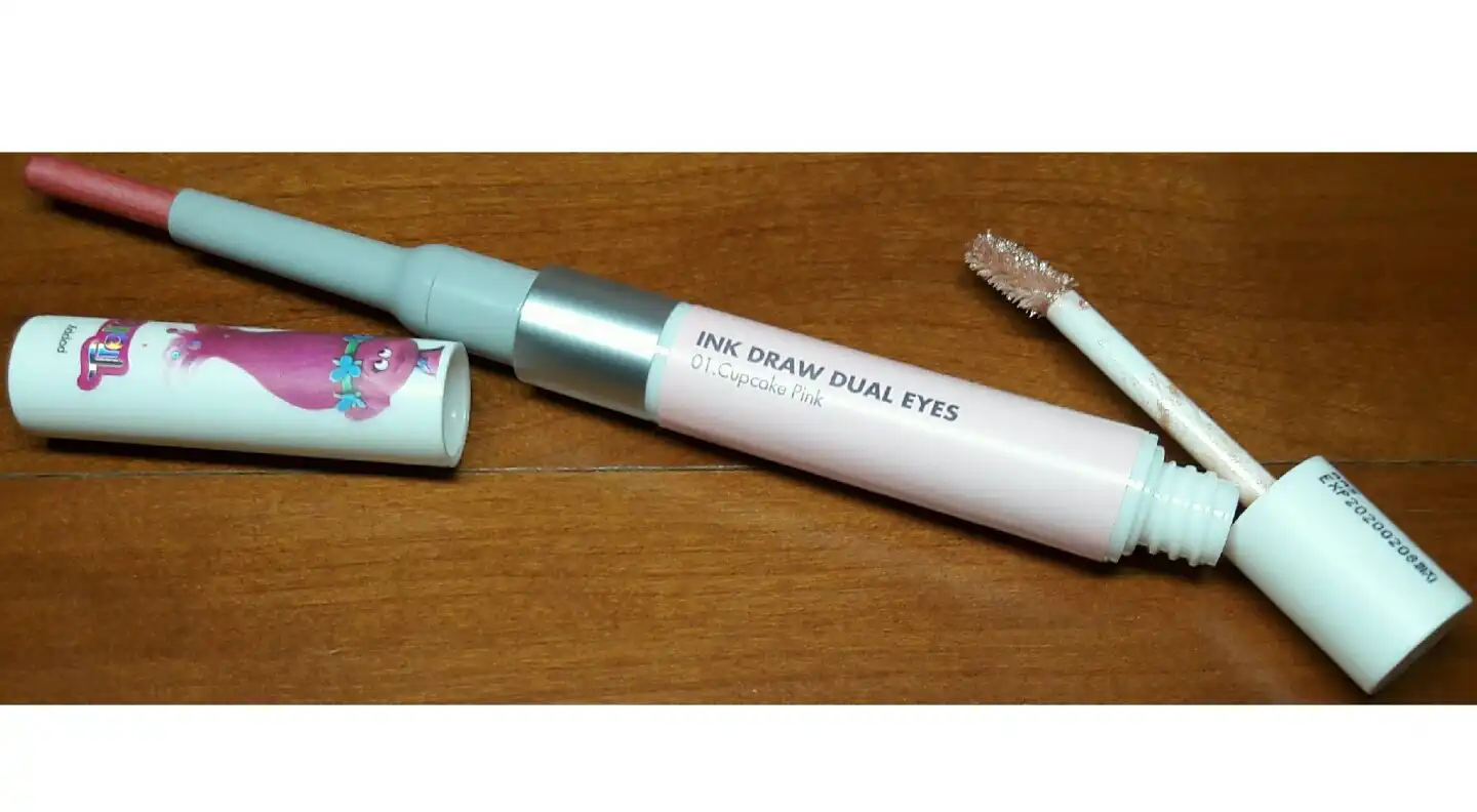 잉크 드로우 듀얼 아이즈 [01 컵케익 핑크]