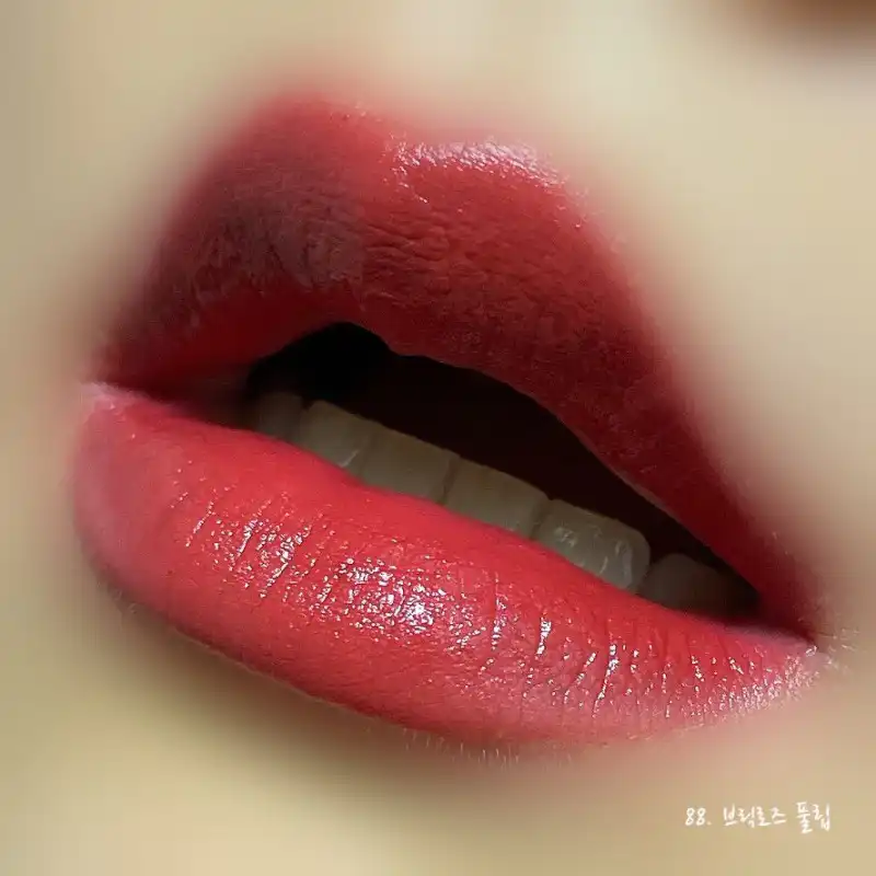 언니의파우치 리뷰 이미지 - [공진향 미 벨벳 리퀴드 립 루즈 [88호 브릭로즈]]