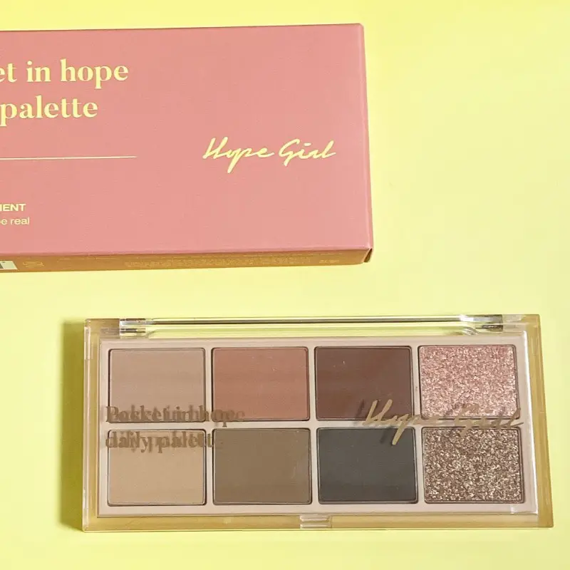 선택된 언니의파우치 리뷰 이미지 - [포켓 인 홉 데일리 팔레트 [2호 얼루어모먼트]]