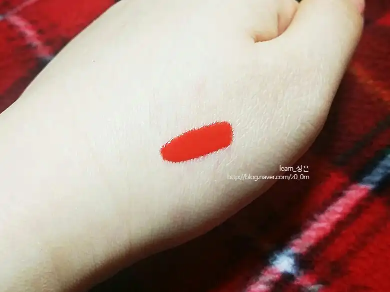 언니의파우치 리뷰 이미지 2 - [월드글램 코팅 틴트 08호 상하이]