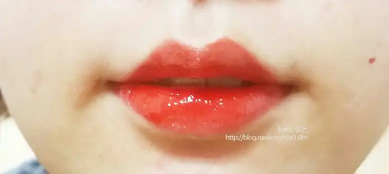 언니의파우치 리뷰 이미지 3 - [월드글램 코팅 틴트 08호 상하이]