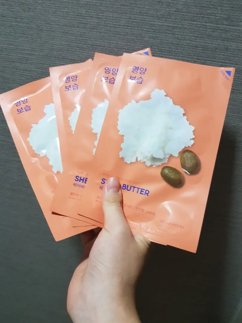 선택된 언니의파우치 리뷰 이미지 - [퓨어 에센스 마스크시트 [쉐어버터]]