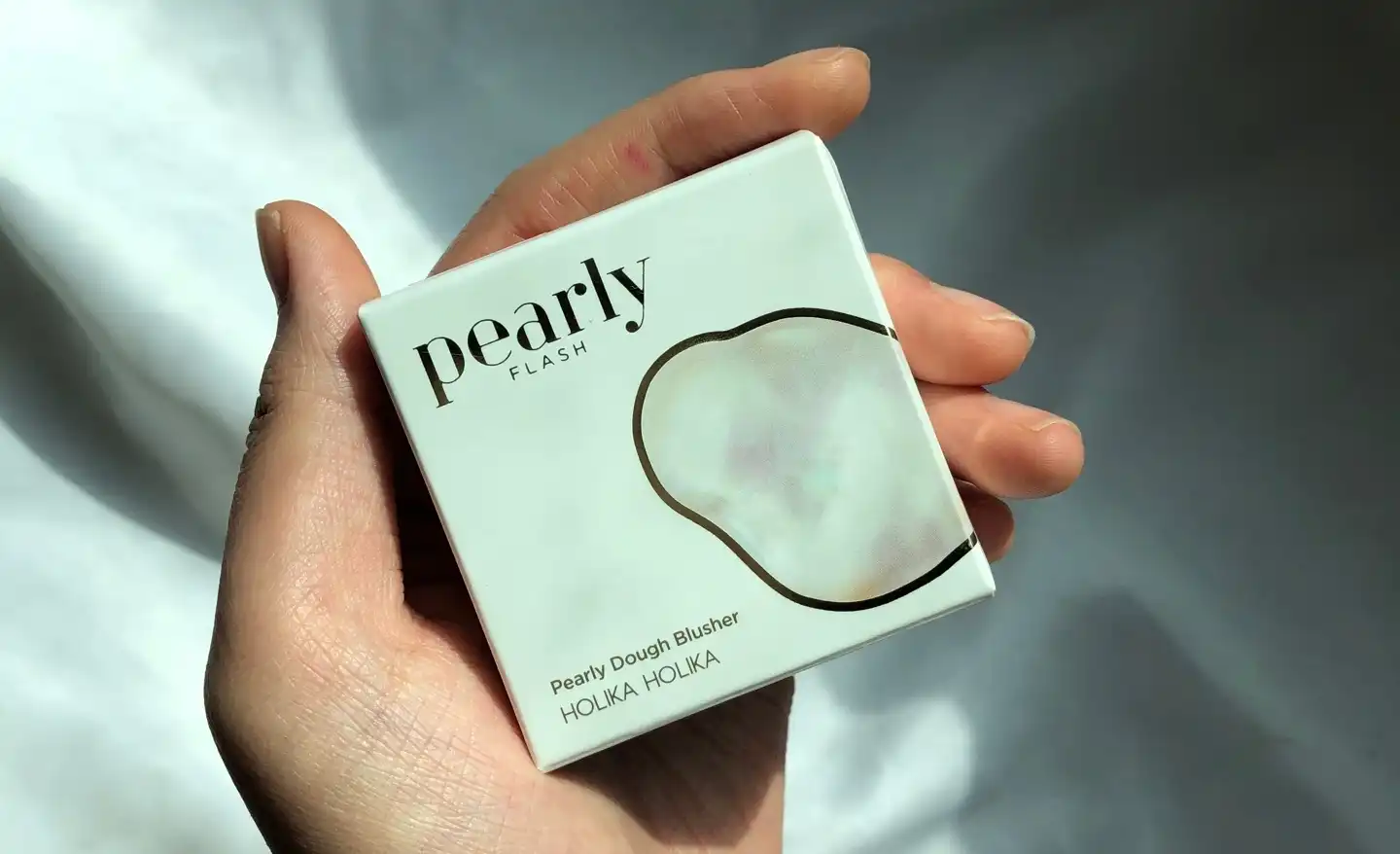 언니의파우치 리뷰 이미지 - [펄리플래쉬 컬렉션 펄리도우 블러셔 [02 로즈쉘]]