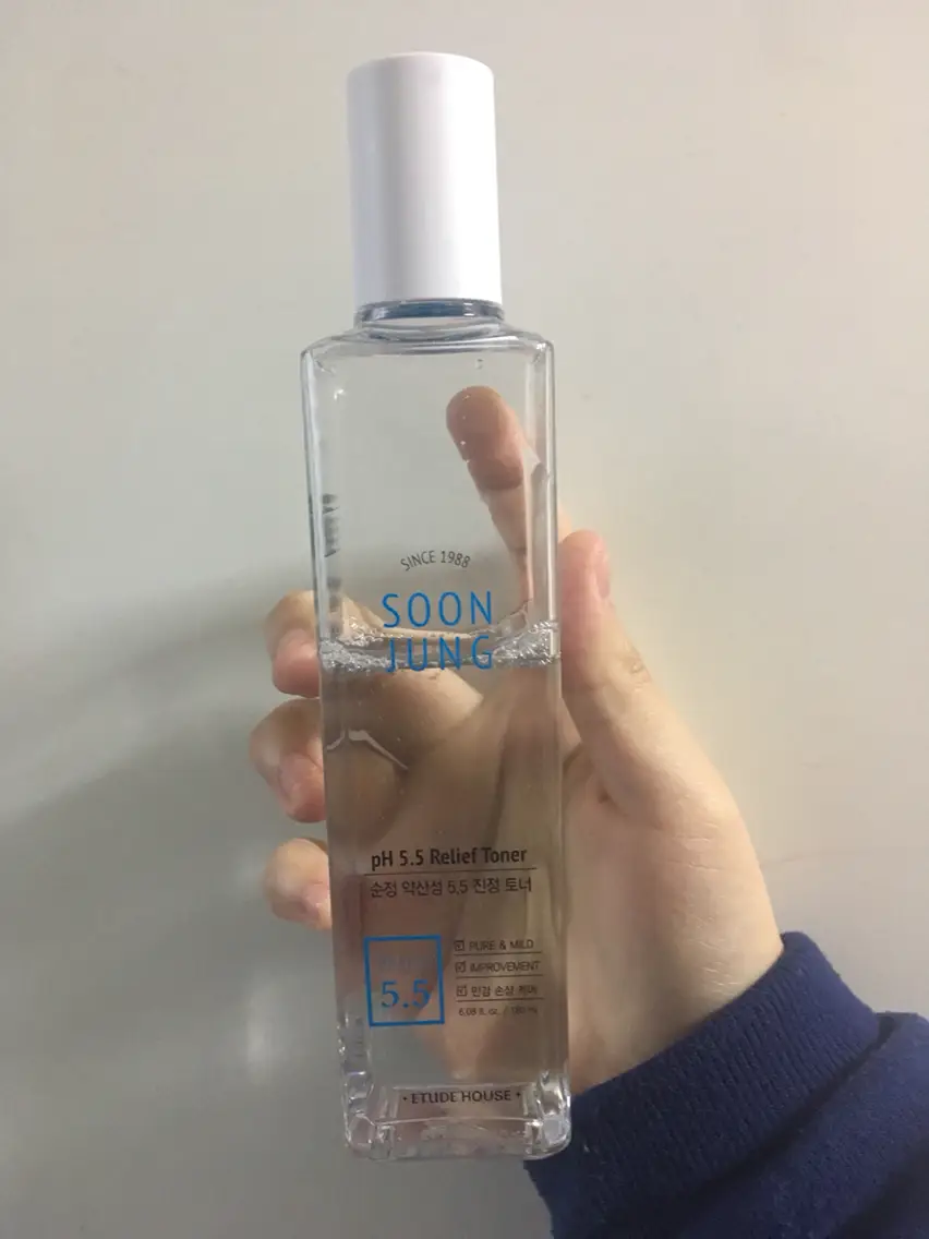 선택된 언니의파우치 리뷰 이미지 - [순정 약산성 5.5 진정 토너]
