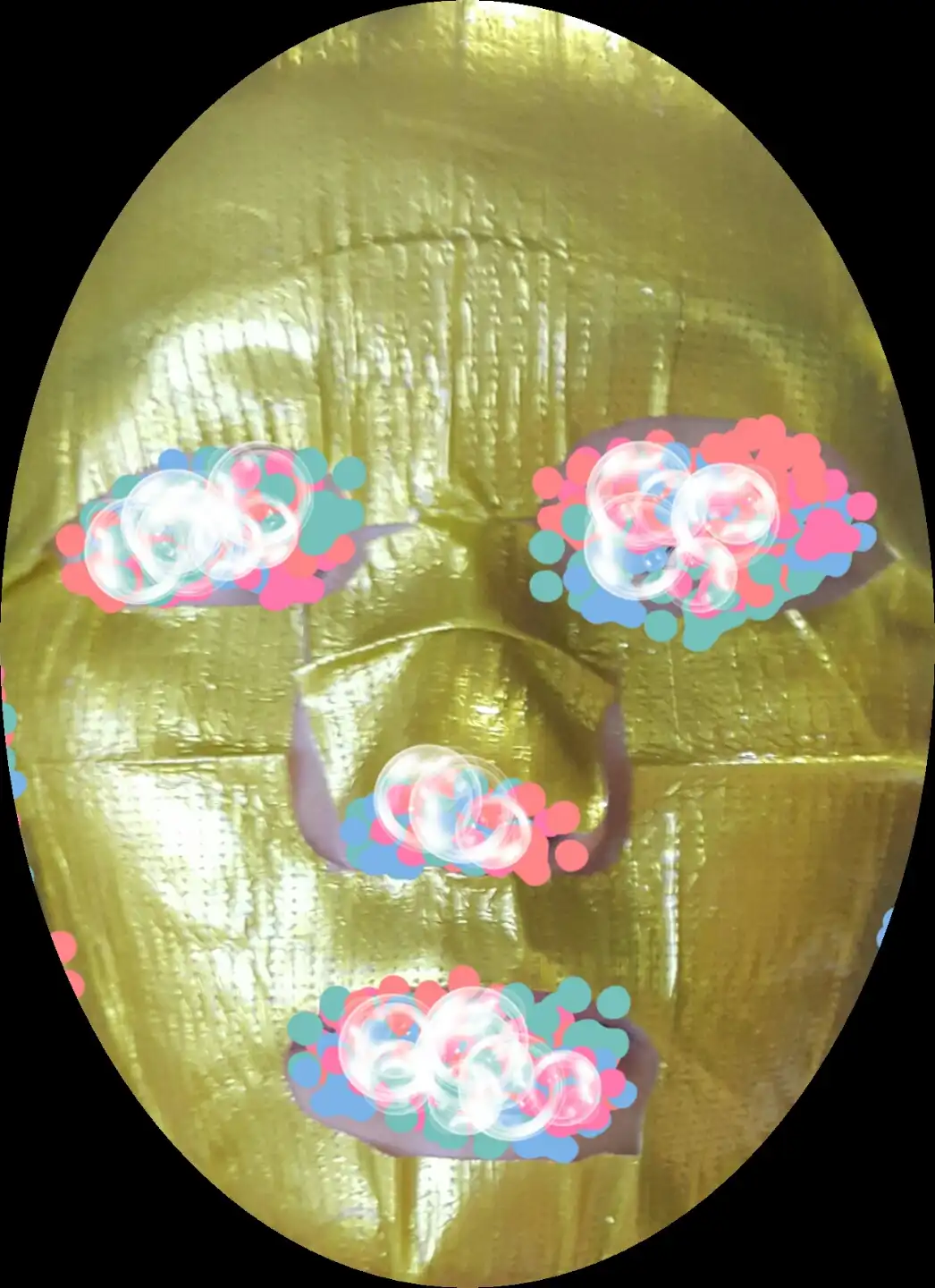 언니의파우치 리뷰 이미지 5 - [골드 스팀 랩 마스크]