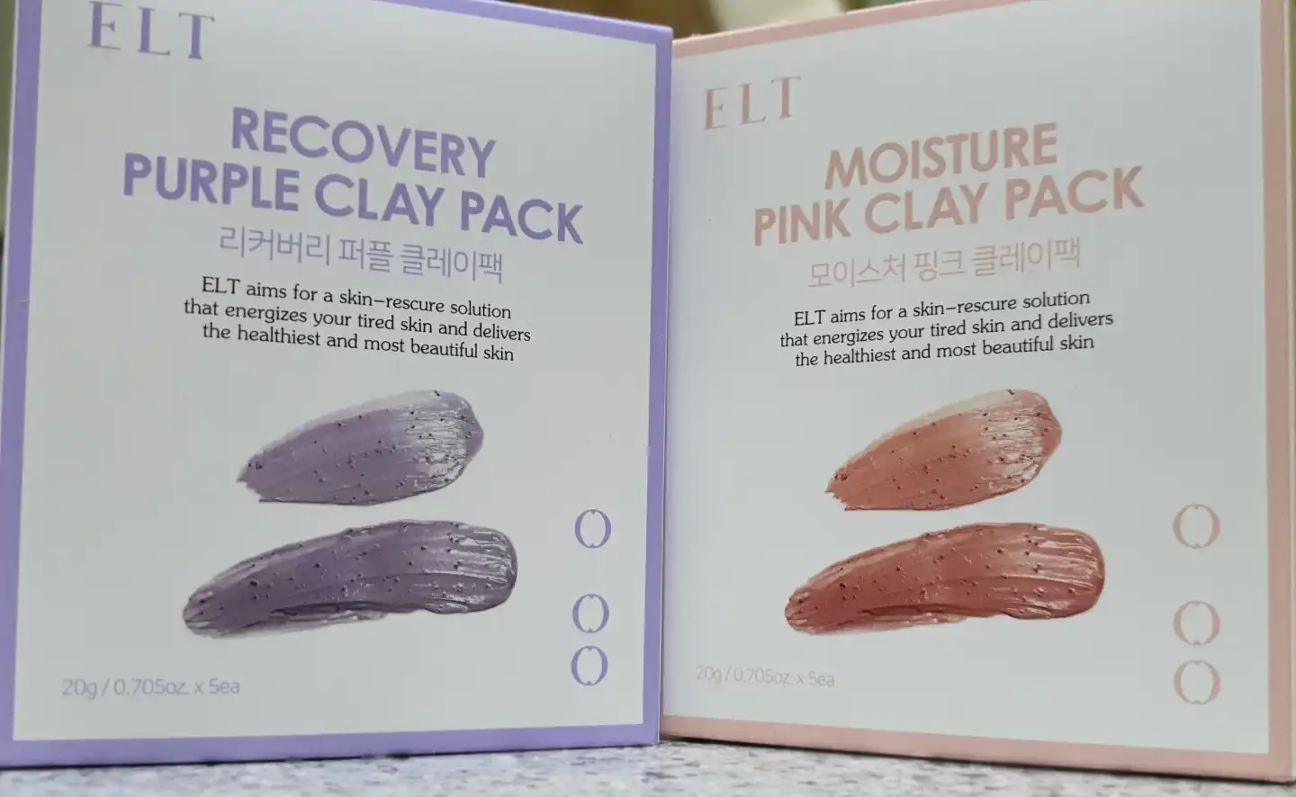 듀오팩 [모이스처 핑크 클레이팩]