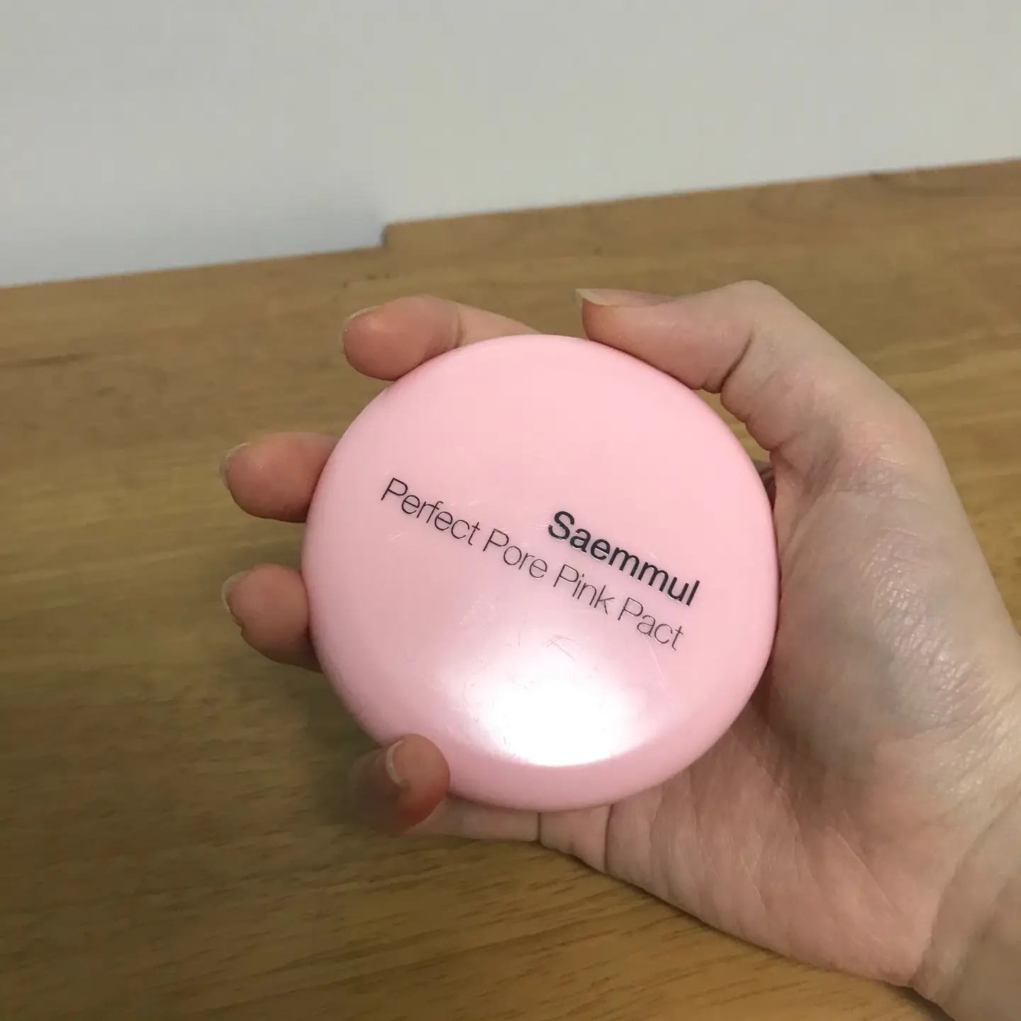 선택된 언니의파우치 리뷰 이미지 - [샘물 퍼펙트 포어 핑크 팩트]