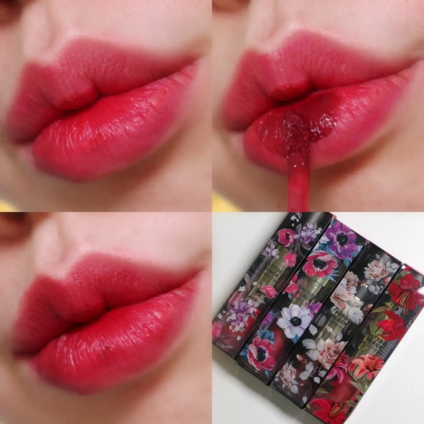 선택된 언니의파우치 리뷰 이미지 - [타투 블랙 벨벳 틴트 [36 래즐]]