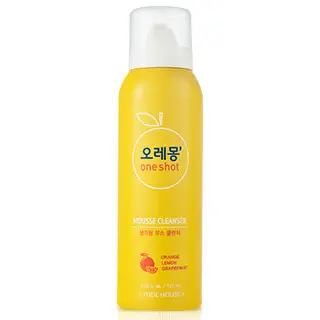 오레몽 원샷 생크림 무스 클렌저
