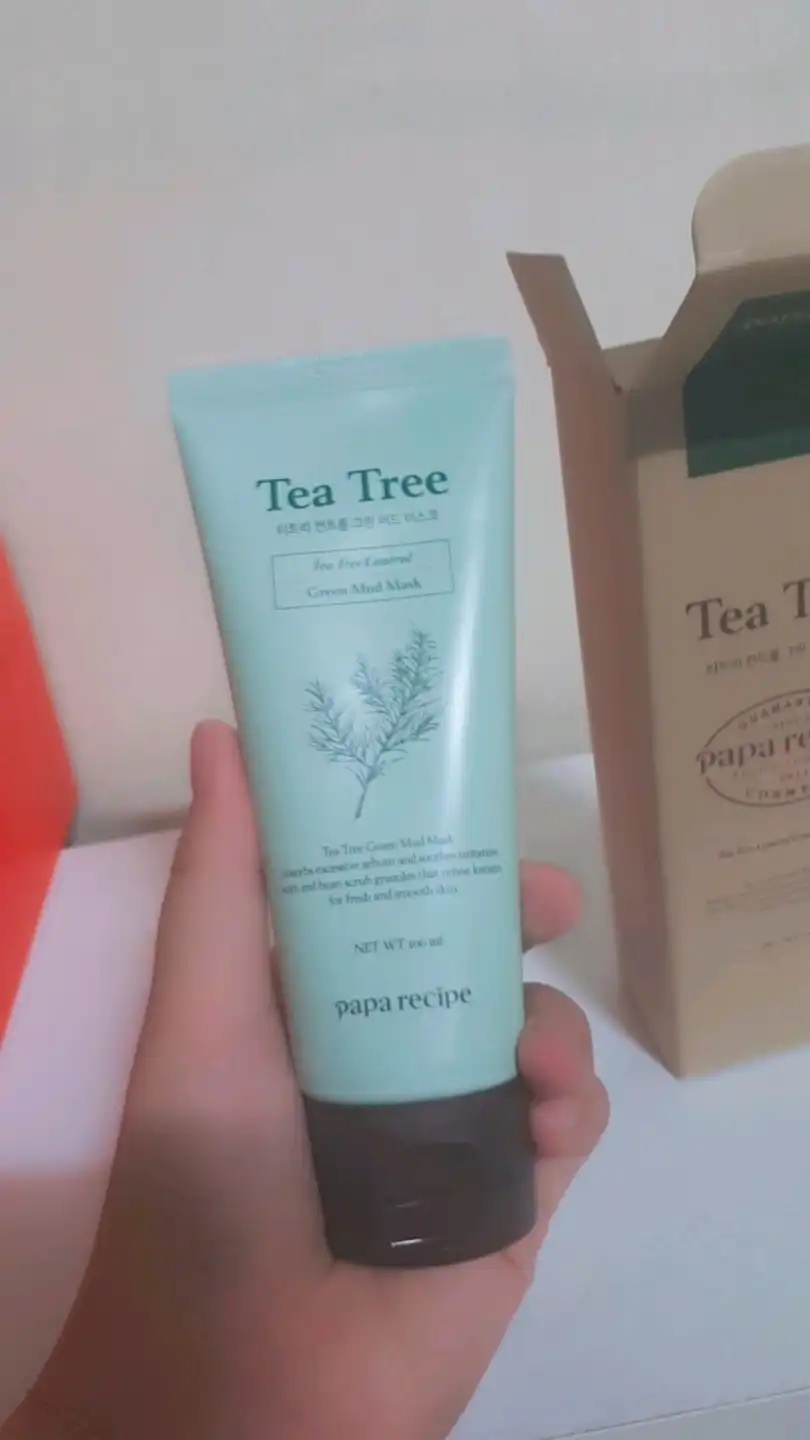 티트리 컨트롤 그린 머드 마스크