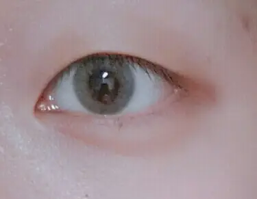 선택된 언니의파우치 리뷰 이미지 - [미묘 홀로그램 혼혈렌즈 [그레이]]
