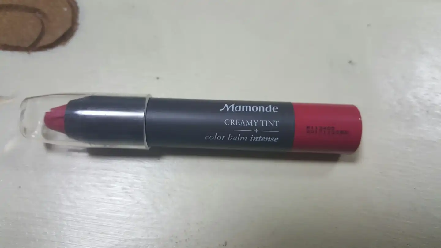 선택된 언니의파우치 리뷰 이미지 - [크리미 틴트 컬러밤 인텐스 벨벳 (34 벨벳 로즈)]