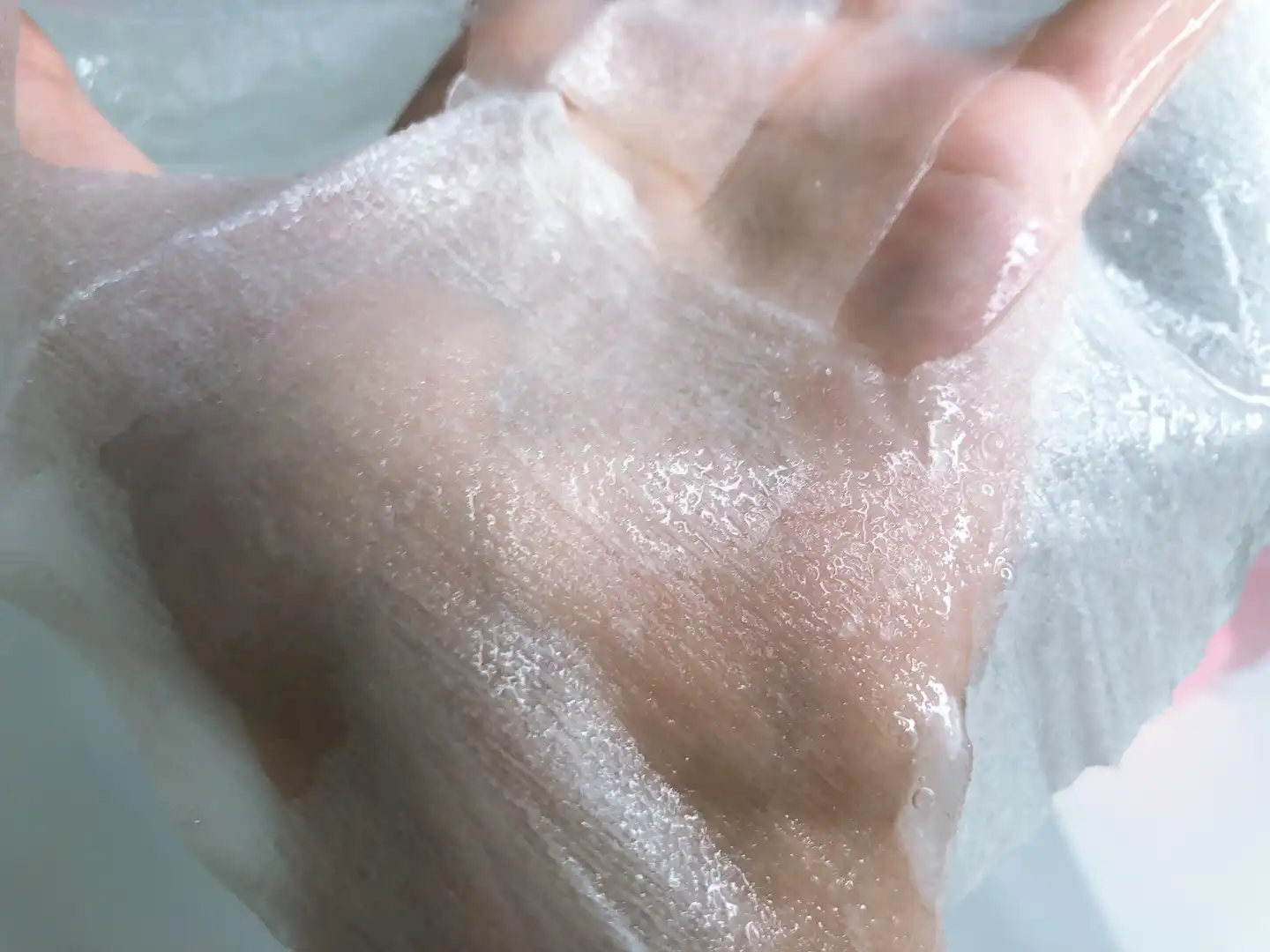 언니의파우치 리뷰 이미지 2 - [100 콜라겐 퓨어 에센스 마스크팩]