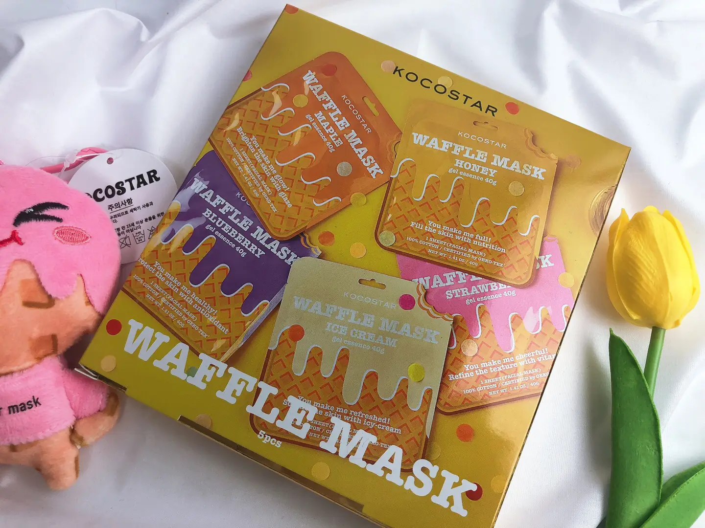 선택된 언니의파우치 리뷰 이미지 - [와플 마스크 팩 [허니]]