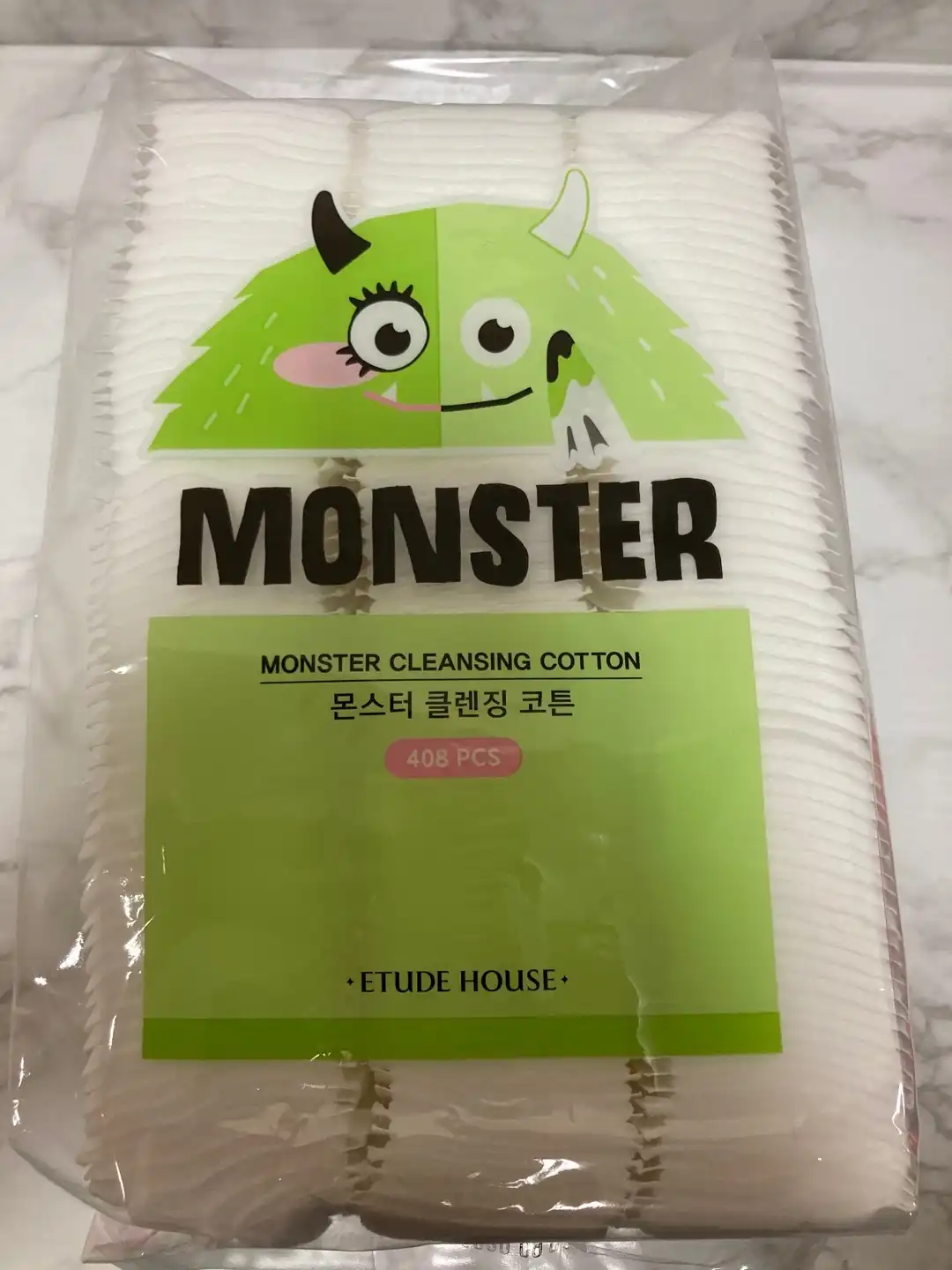 몬스터 클렌징 코튼 