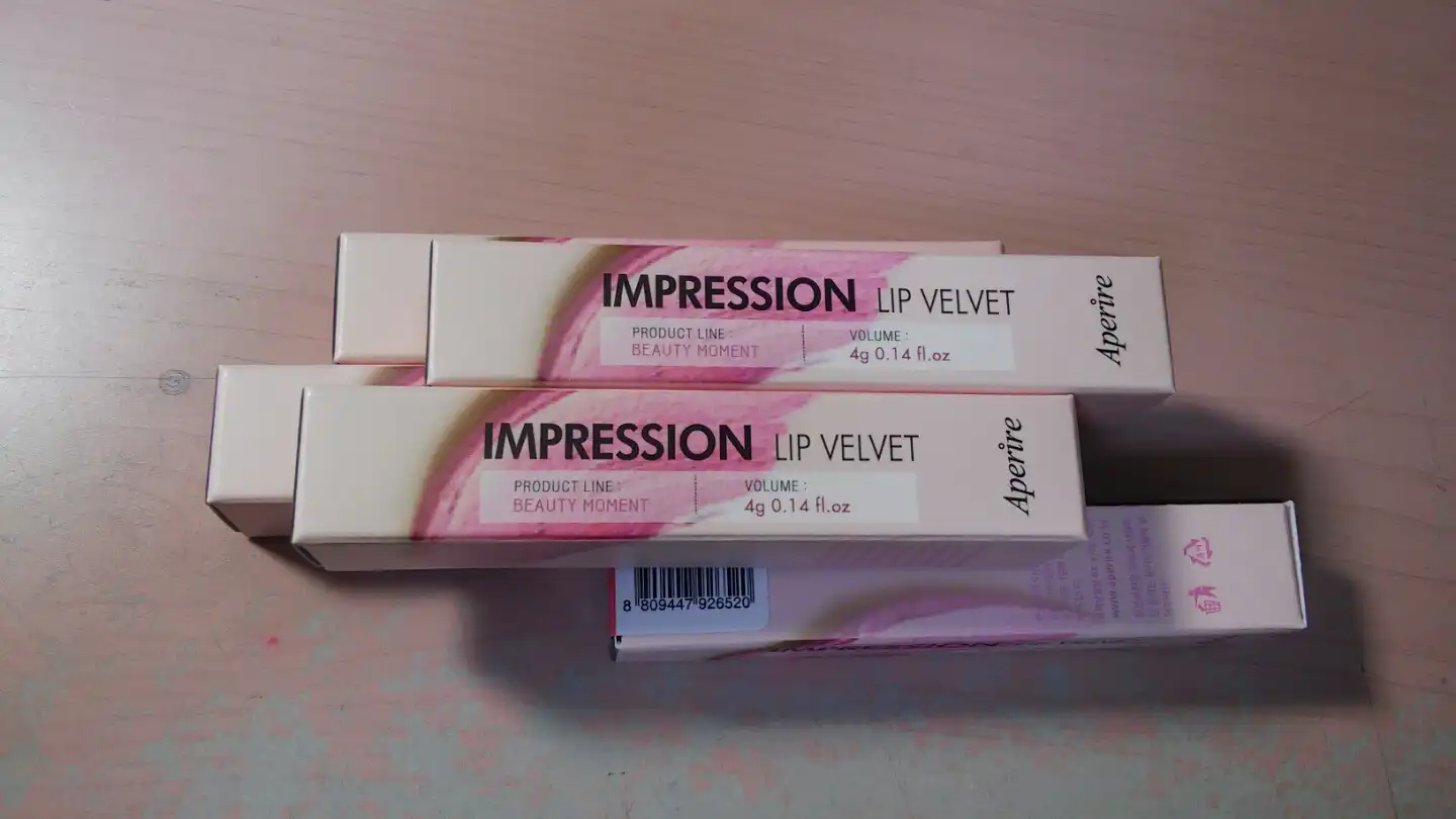 언니의파우치 리뷰 이미지 2 - [임프레션 립 벨벳 [301 코랄리프]]
