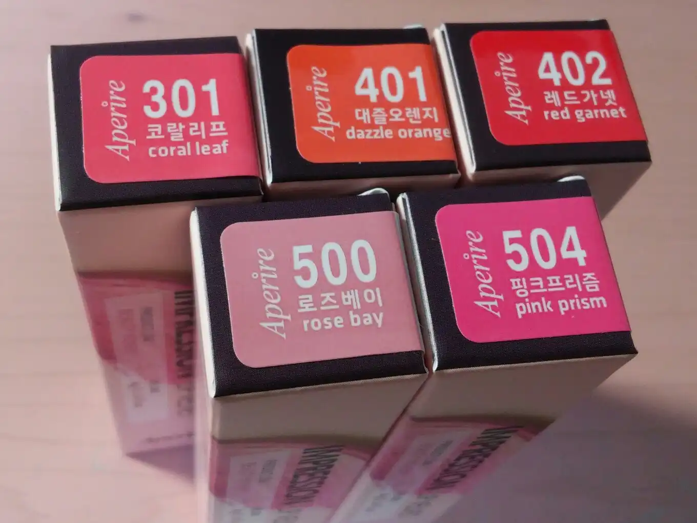 언니의파우치 리뷰 이미지 4 - [임프레션 립 벨벳 [301 코랄리프]]