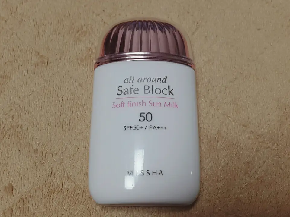 선택된 언니의파우치 리뷰 이미지 - [올 어라운드 세이프 블록 소프트 피니쉬 선밀크]