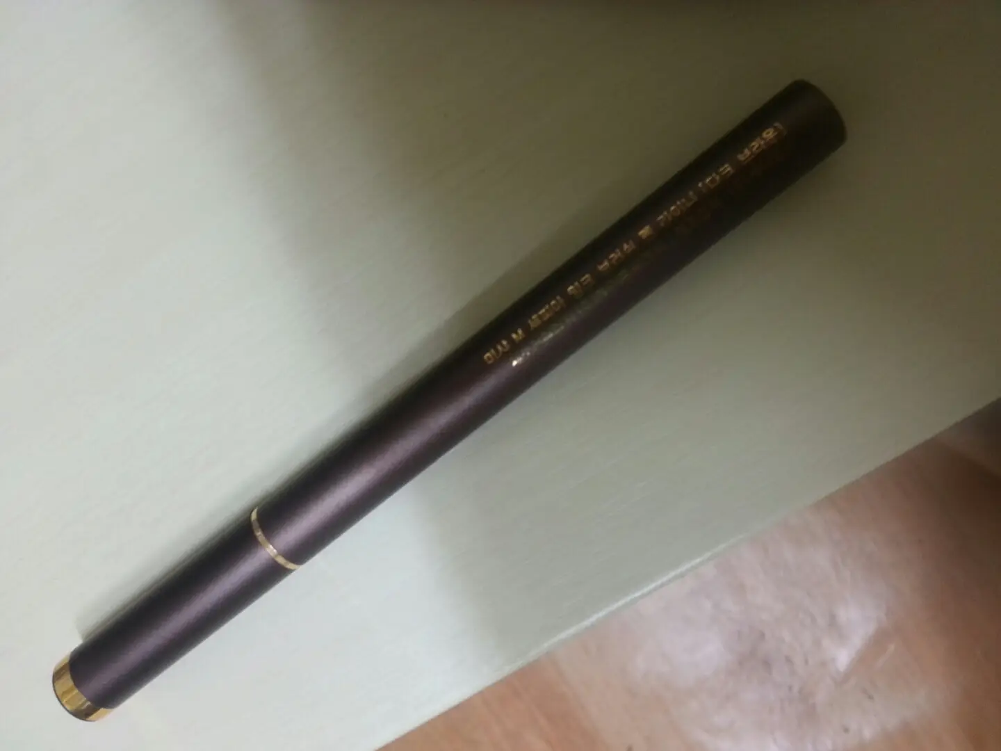 선택된 언니의파우치 리뷰 이미지 - [M 세피아 잉크 브러쉬 펜 라이너 [다크 브라운]]