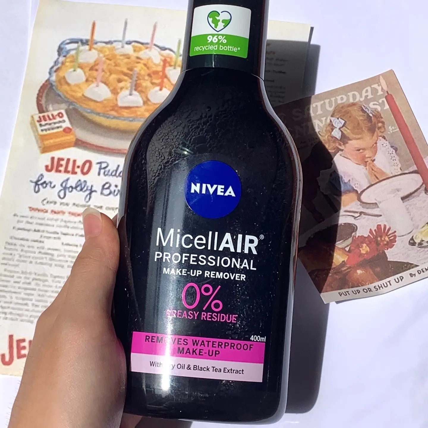 선택된 언니의파우치 리뷰 이미지 - [프로페셔널 미셀라 에어 클렌징 워터]