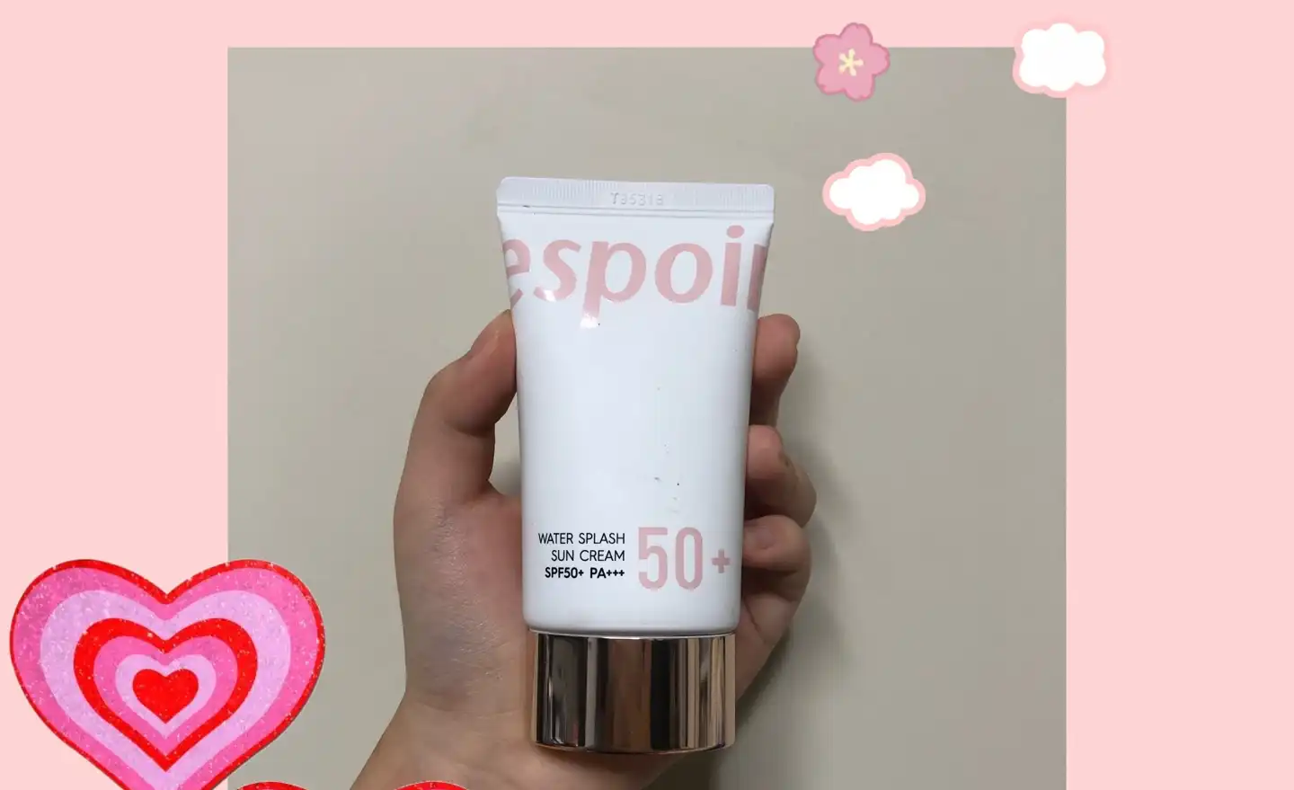 워터 스플래쉬 선크림