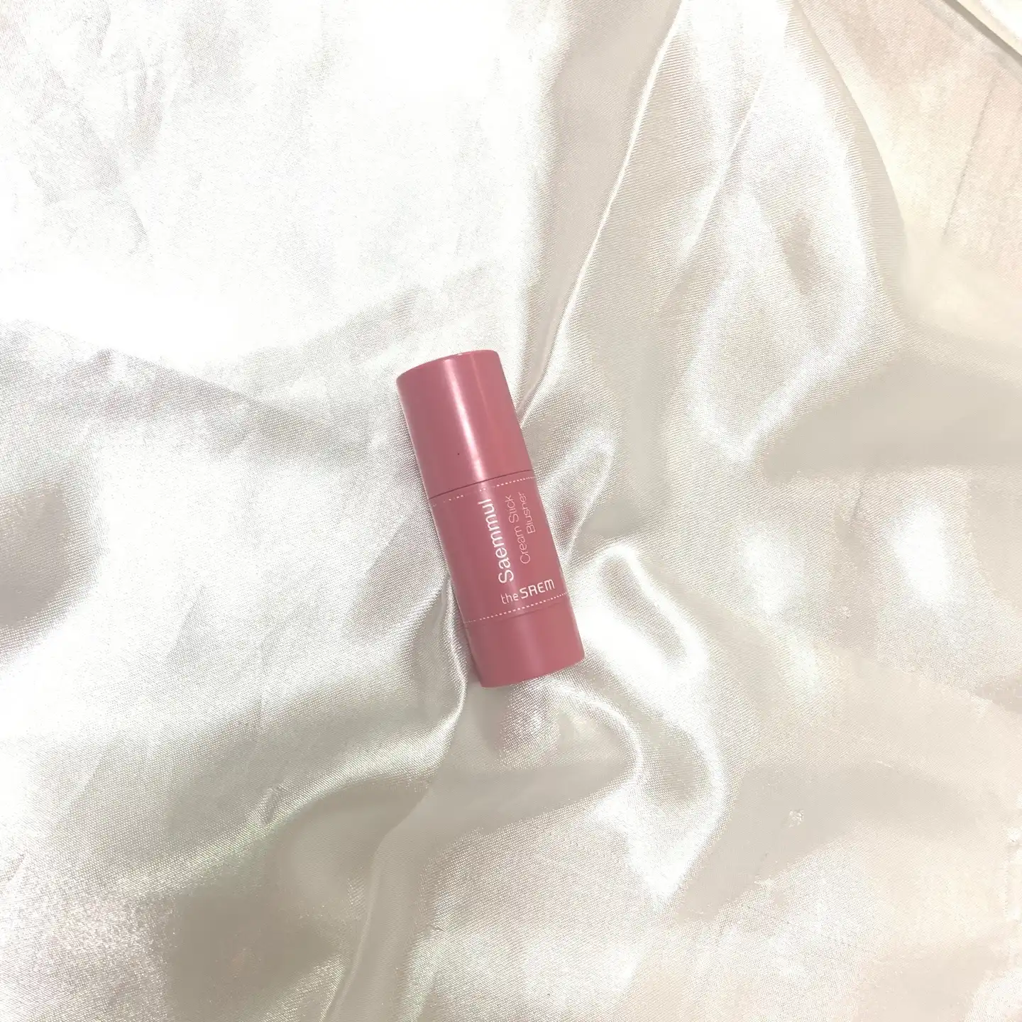 선택된 언니의파우치 리뷰 이미지 - [샘물 크림 스틱 블러셔 [PK02 로즈 파이어]]