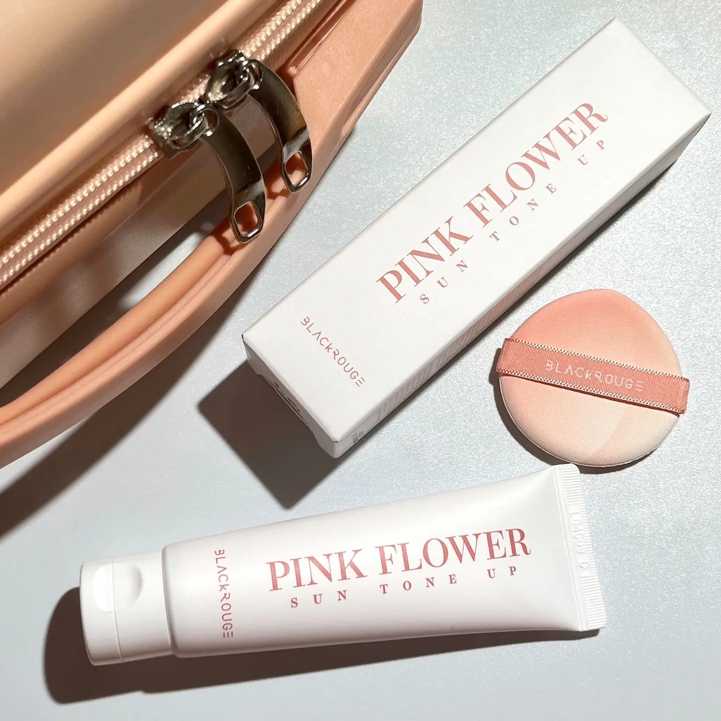 선택된 언니의파우치 리뷰 이미지 - [핑크 플라워 선 톤업]